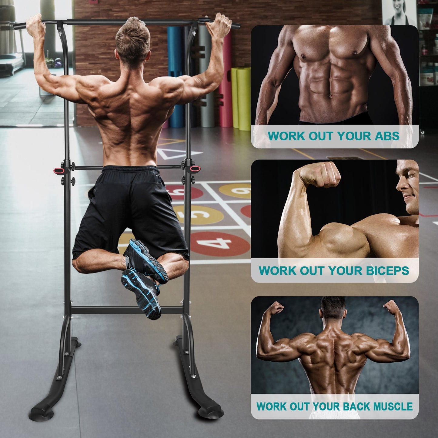 Multi-Function Pull-Up Power Tower
